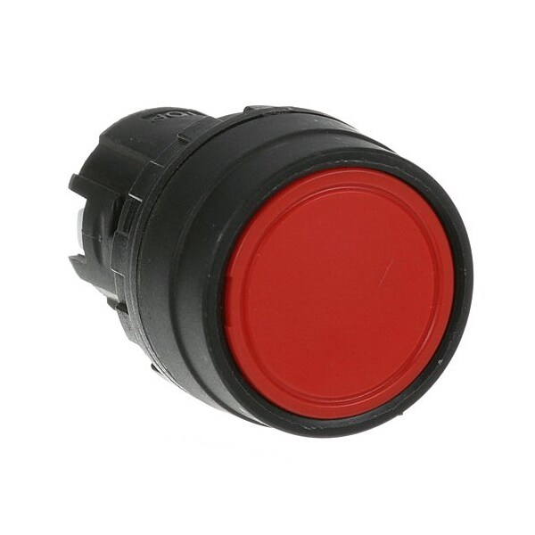Switch, Push-Button , Flush, Red
